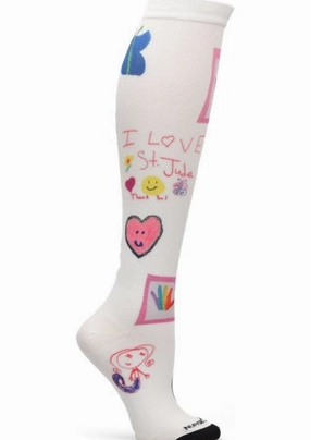 Nurse Mates Compression Socks 360 - St. Jude Kids Trending Now Discount