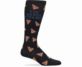 MustHave Deals Nurse Mates Compression Socks - Men'S Pizza Me (Na0044999)