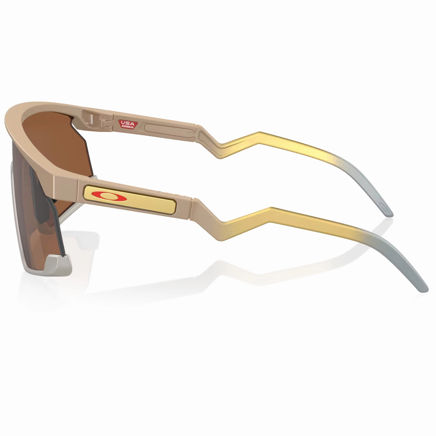 Oakley BXTR Patrick Mahomes II Glasses - Matte terrain tan prizm tungsten