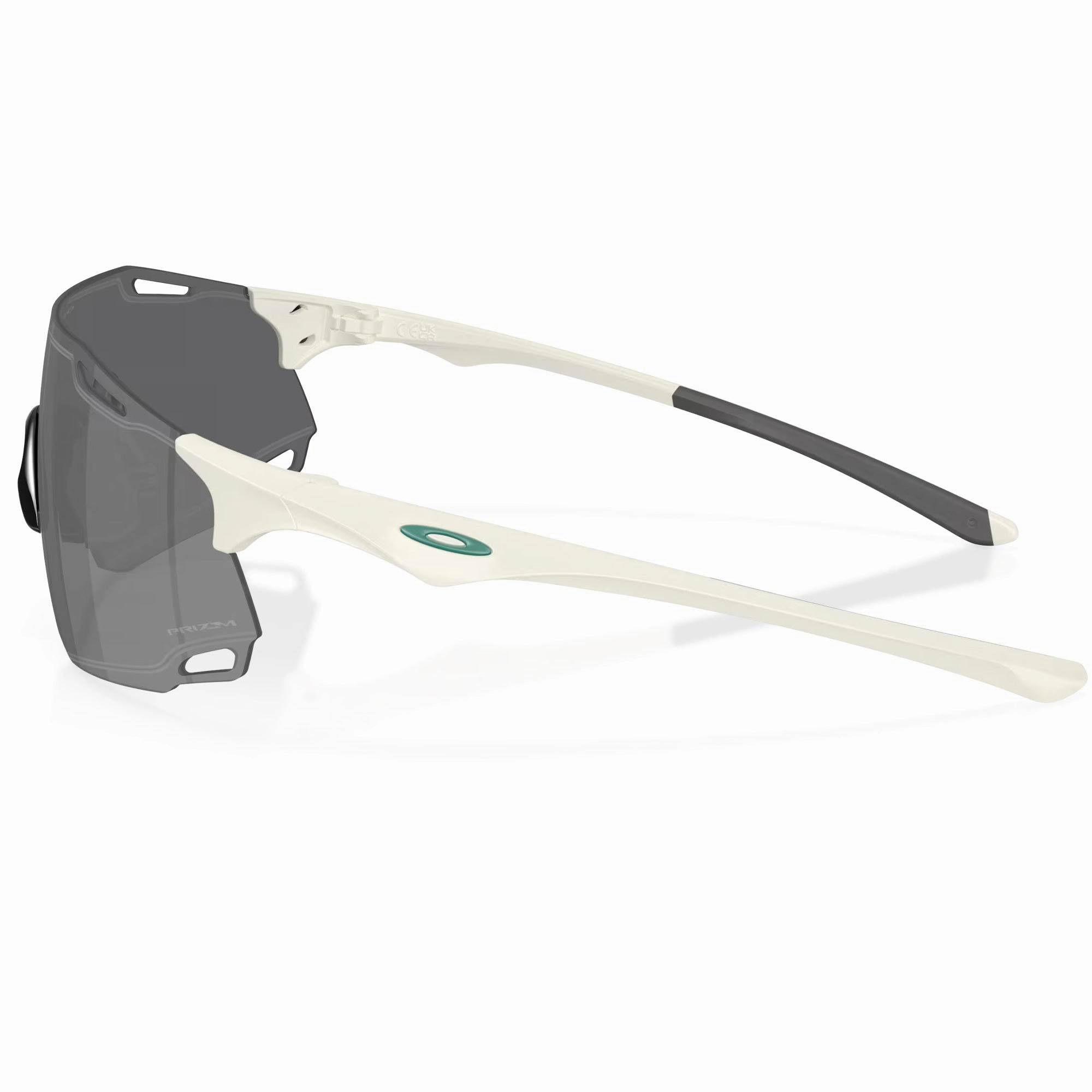 Oakley Cybr Dyno Glasses - Polished white prizm road