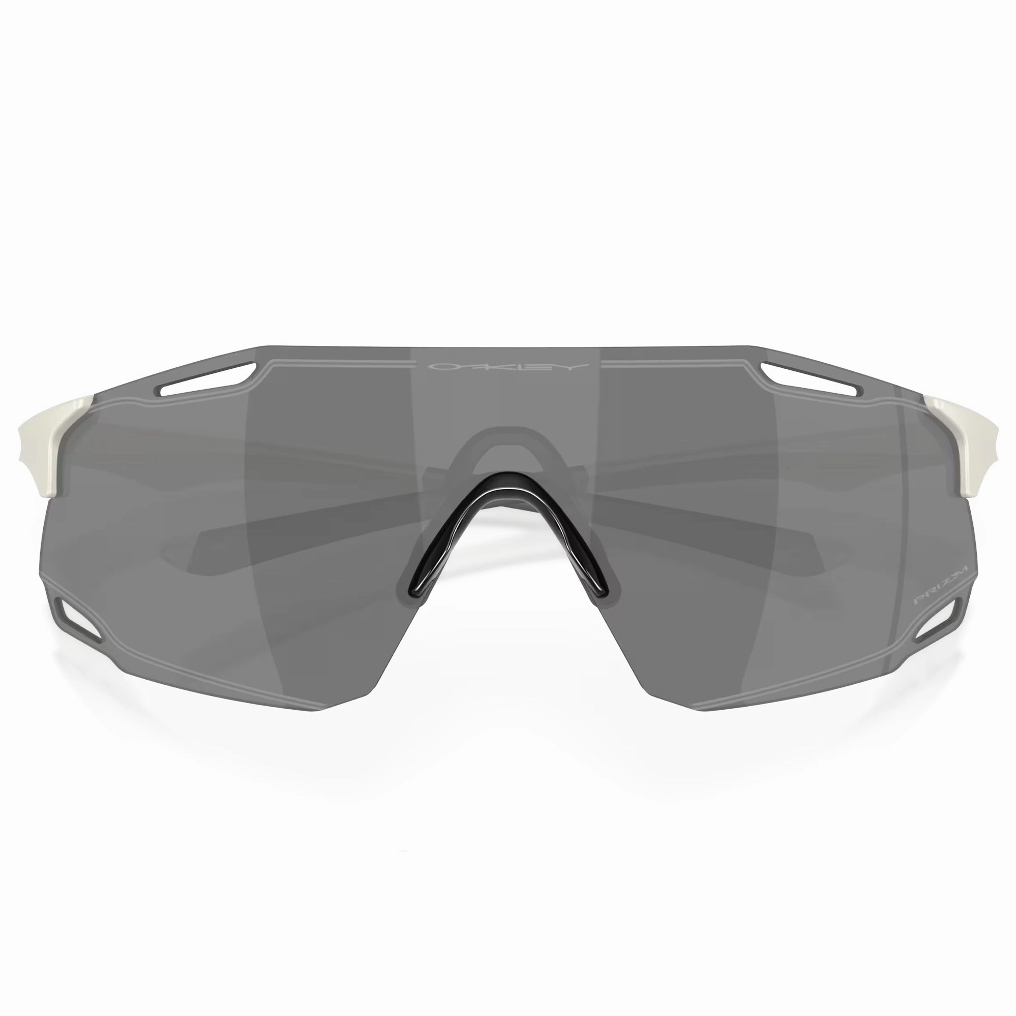 Oakley Cybr Dyno Glasses - Polished white prizm road