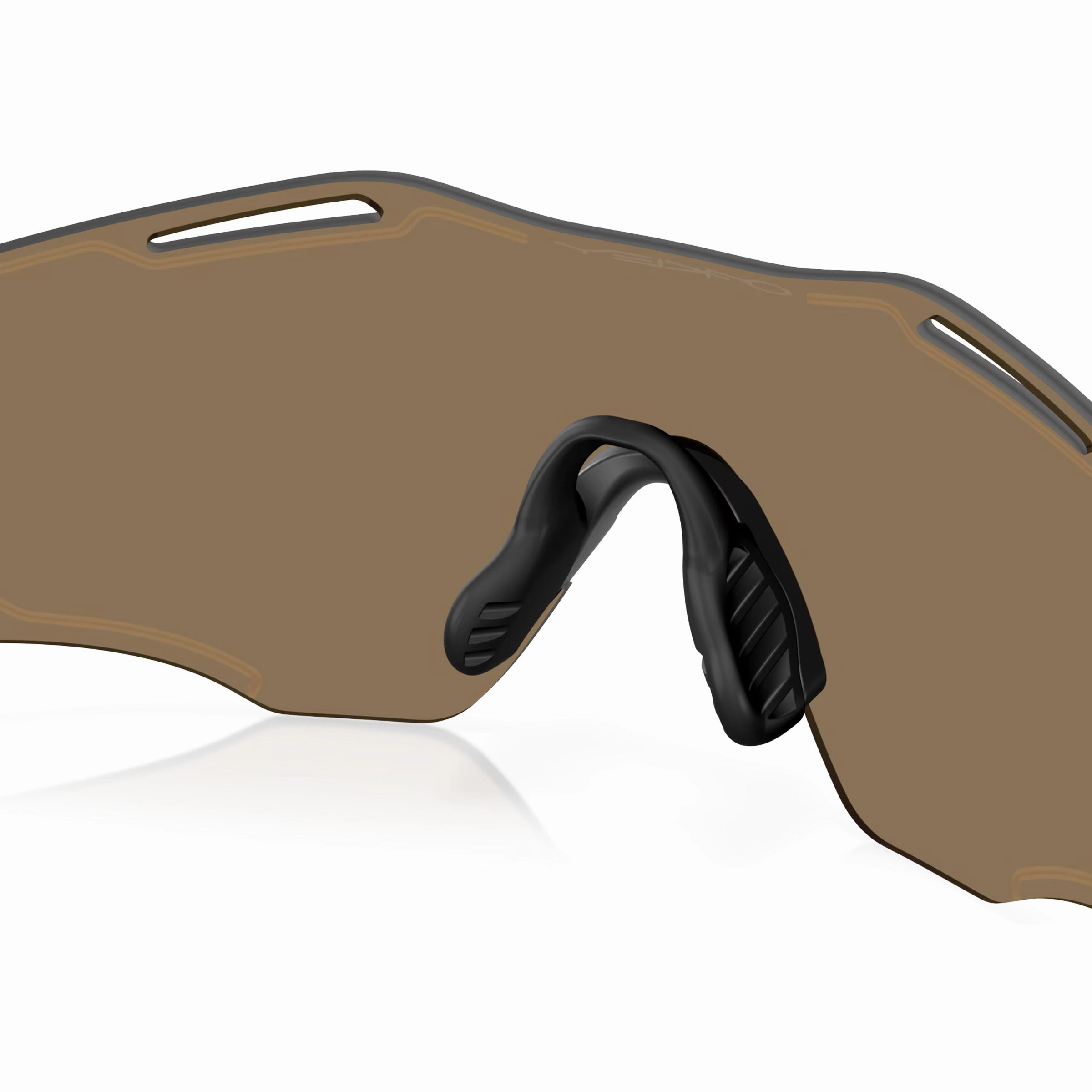 Oakley Cybr Zero Glasses - Matte iron red Prizm 24k