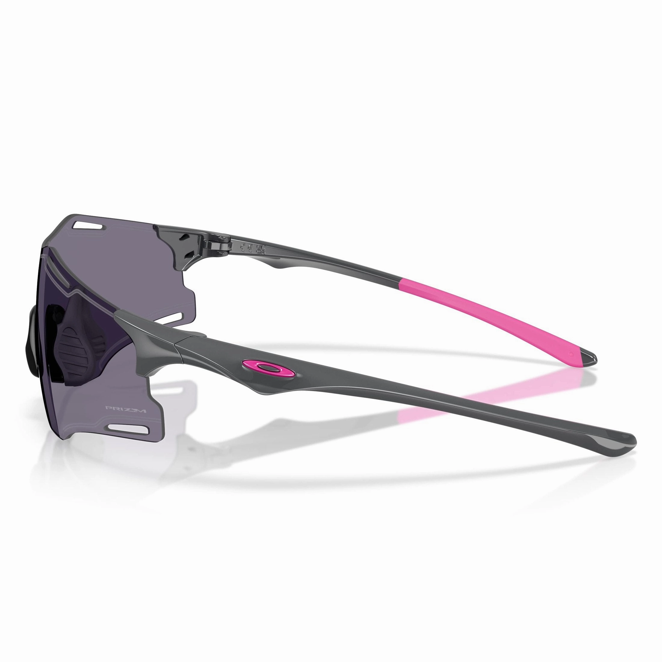 Oakley Cybr Zero glasses - Polished carbon prizm grey