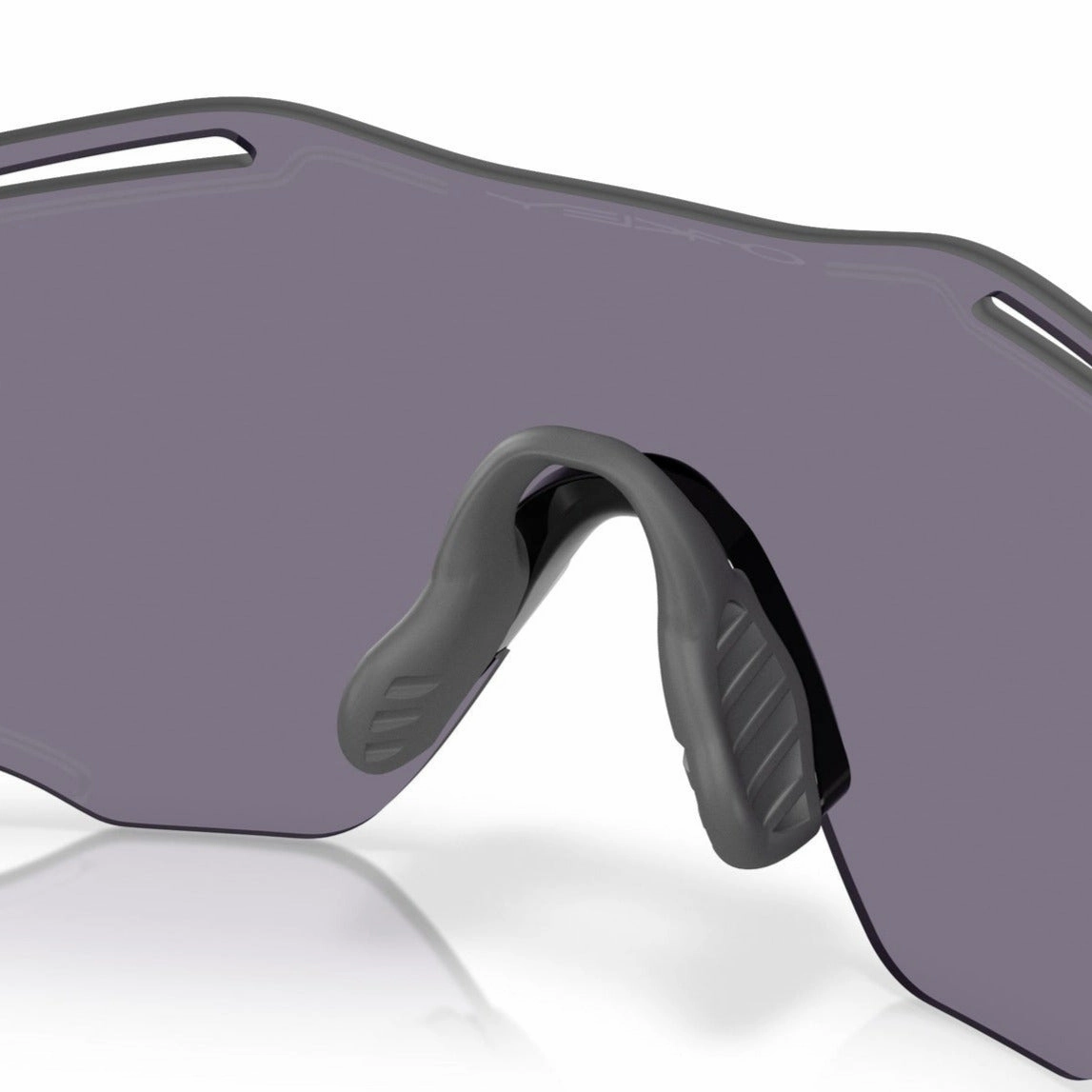 Oakley Cybr Zero glasses - Polished carbon prizm grey