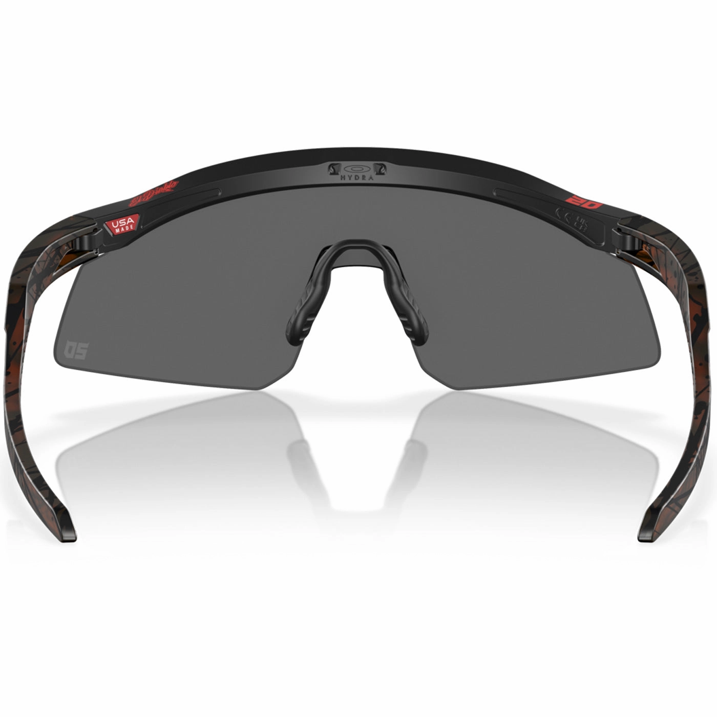 Oakley Hydra El Diablo 20 sunglasses - Matte Black Prizm Black