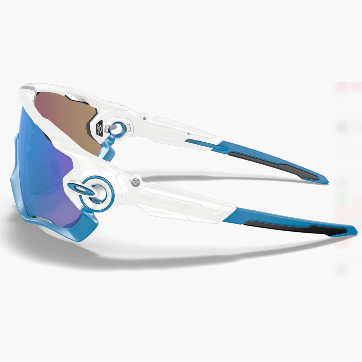 Oakley Jawbreaker sunglasses - Polished White Prizm Sapphire