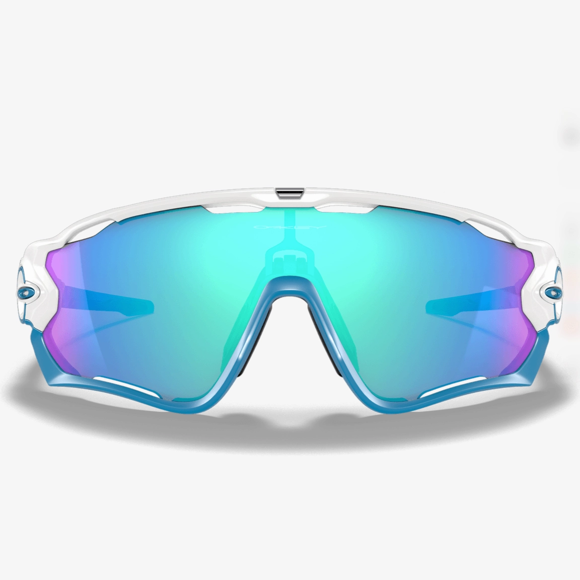 Oakley Jawbreaker sunglasses - Polished White Prizm Sapphire