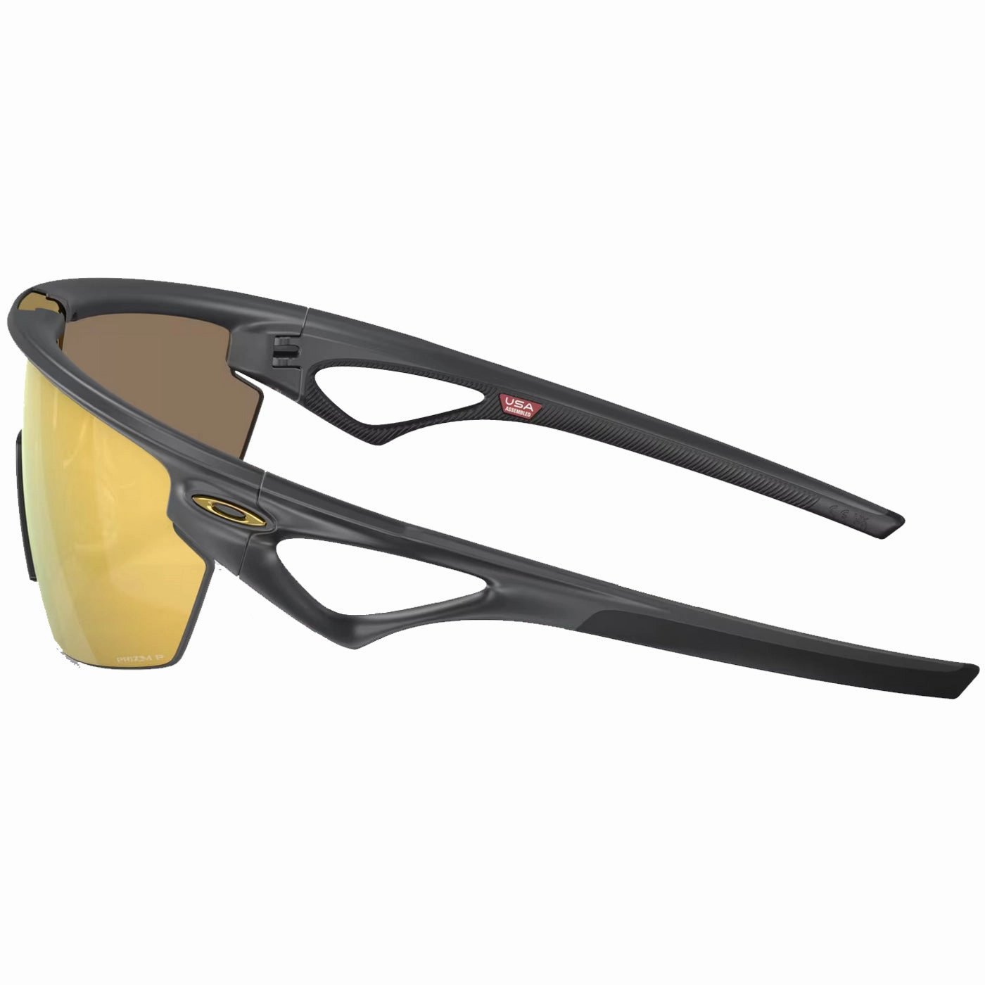 Oakley Sphaera sunglasses - Matte Carbon Prizm 24k Polarized