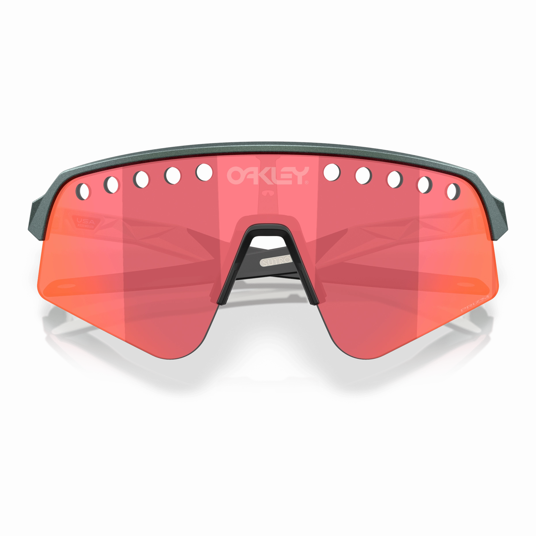 Oakley Sutro Lite Sweep sunglasses - Matte Silver/Blue Colorshift Prizm Trail Torch