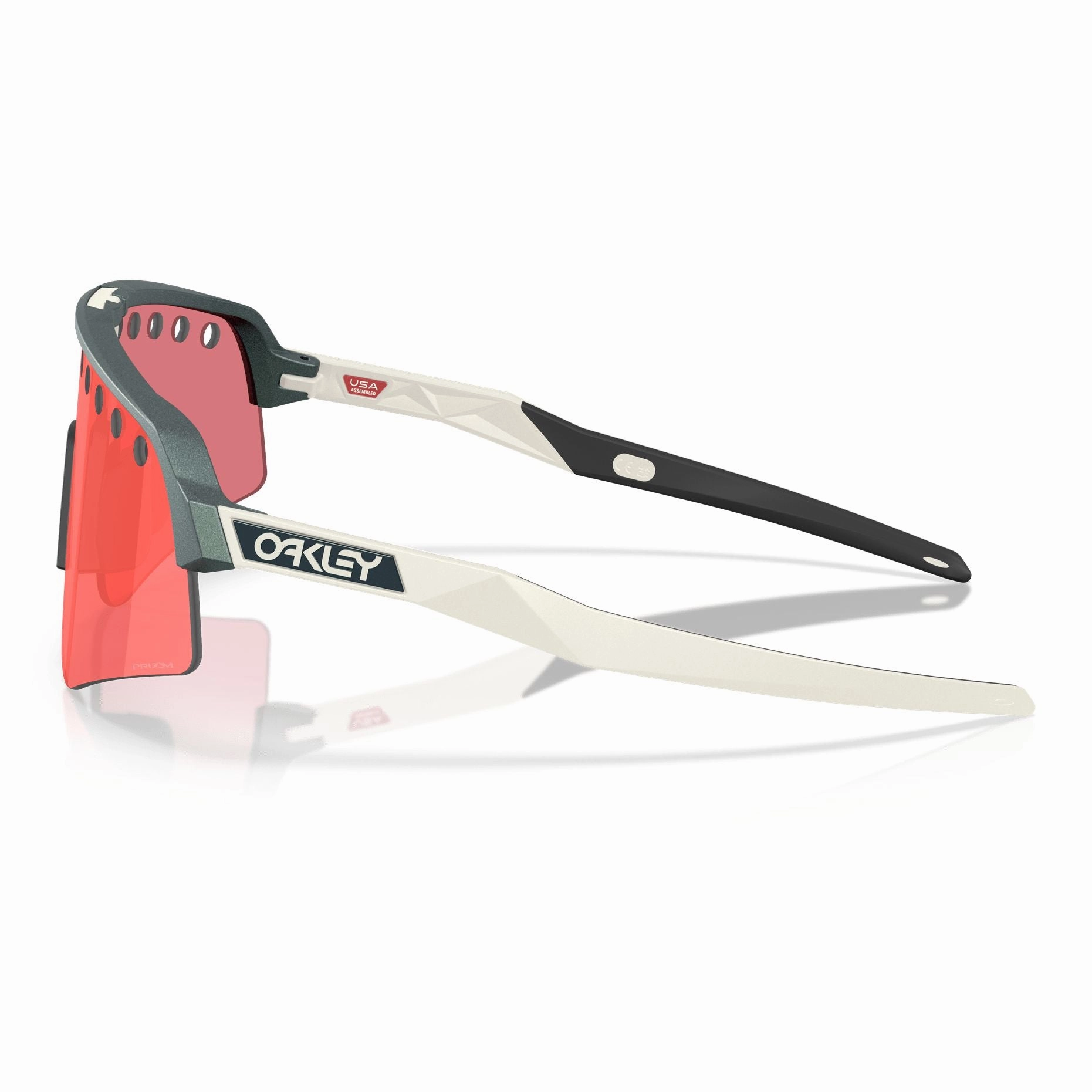 Oakley Sutro Lite Sweep sunglasses - Matte Silver/Blue Colorshift Prizm Trail Torch