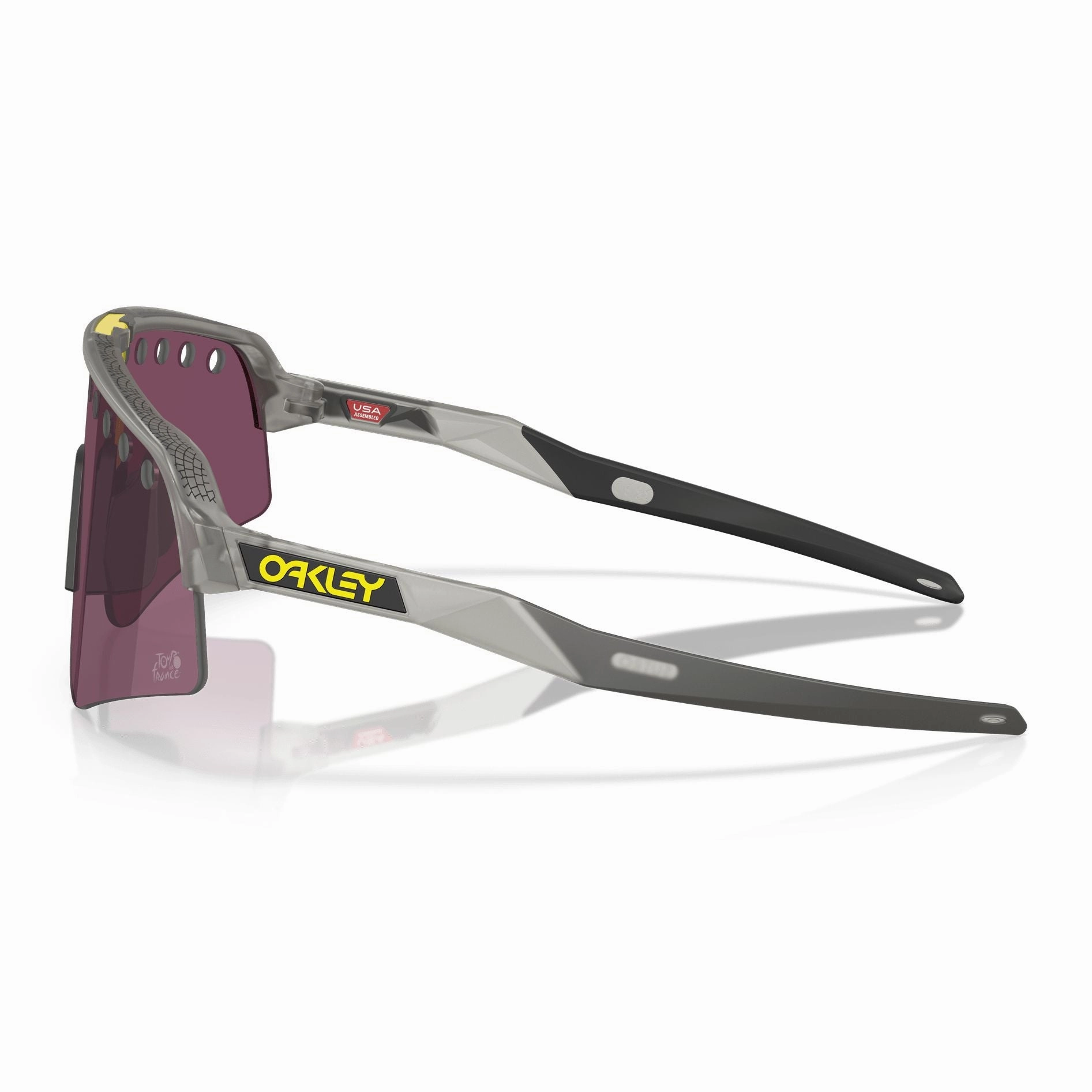 Oakley Sutro Lite Sweep Tour de France sunglasses - TDF Matte Grey Ink Prizm Road Black