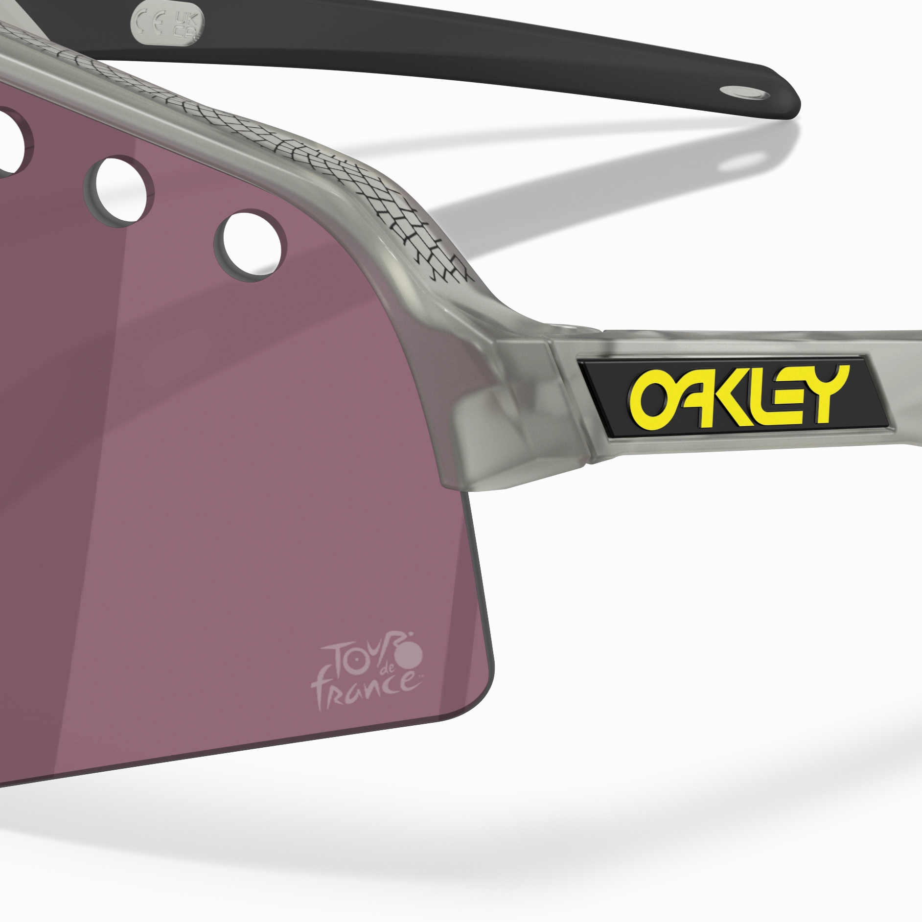 Oakley Sutro Lite Sweep Tour de France sunglasses - TDF Matte Grey Ink Prizm Road Black