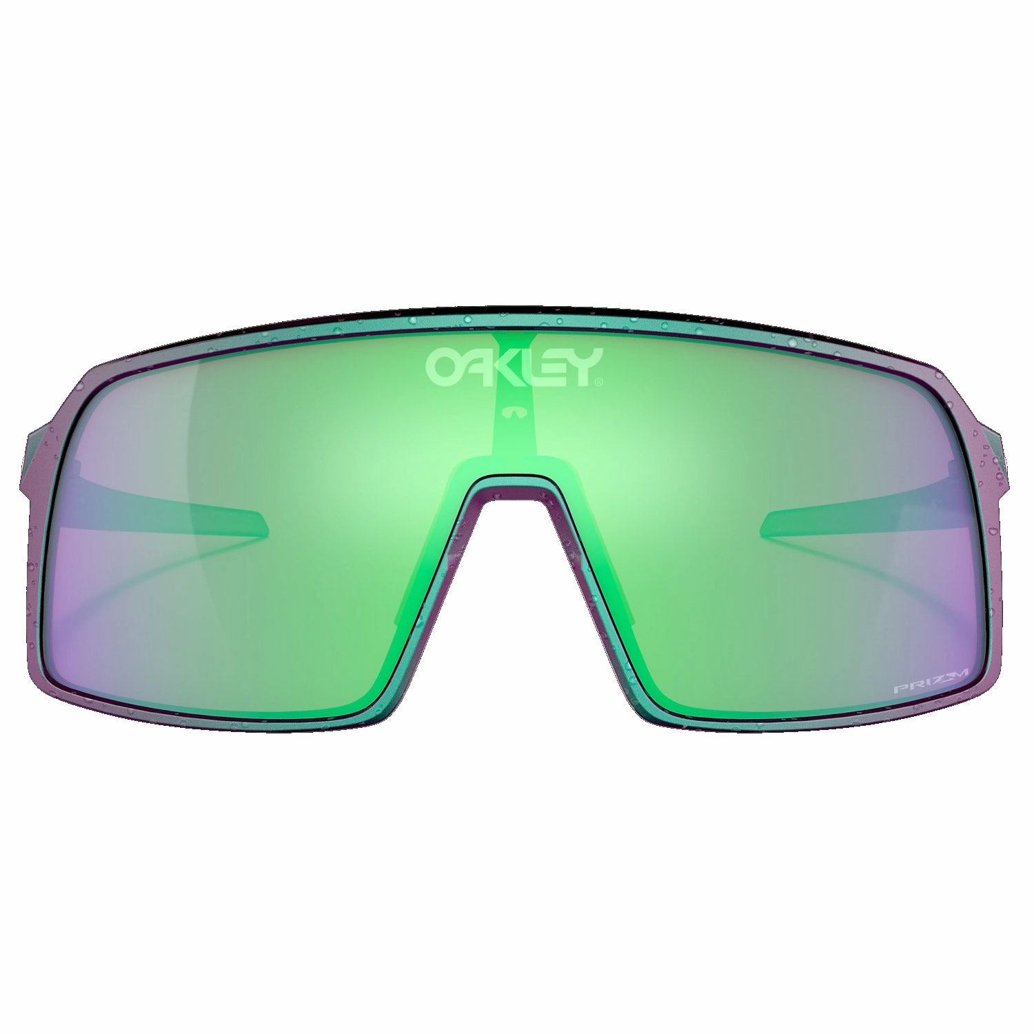 Oakley Sutro Odyssey Collection sunglasses - Green purple splatter prizm road jade