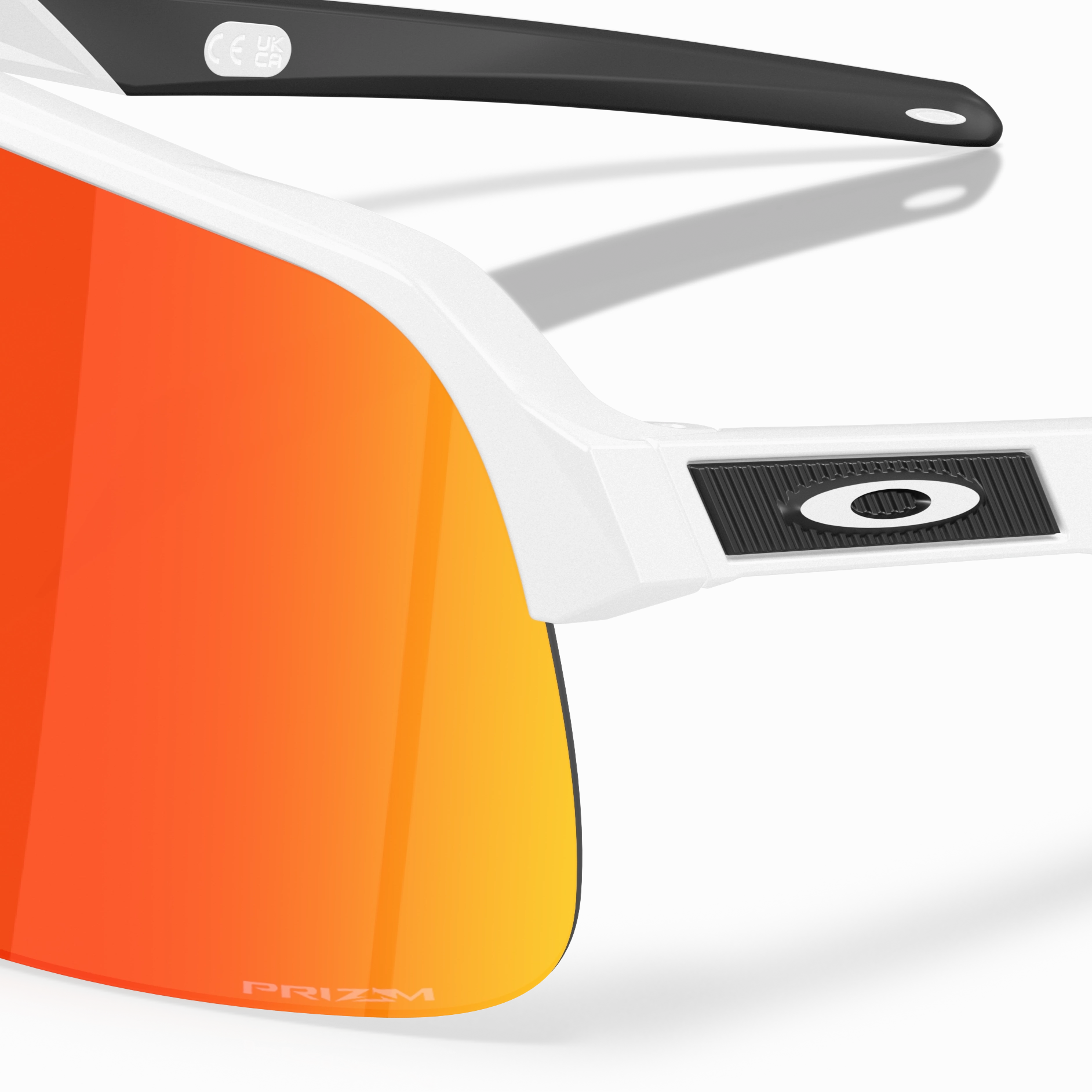 Oakley Sutro S sunglasses - Matte White Prizm Ruby