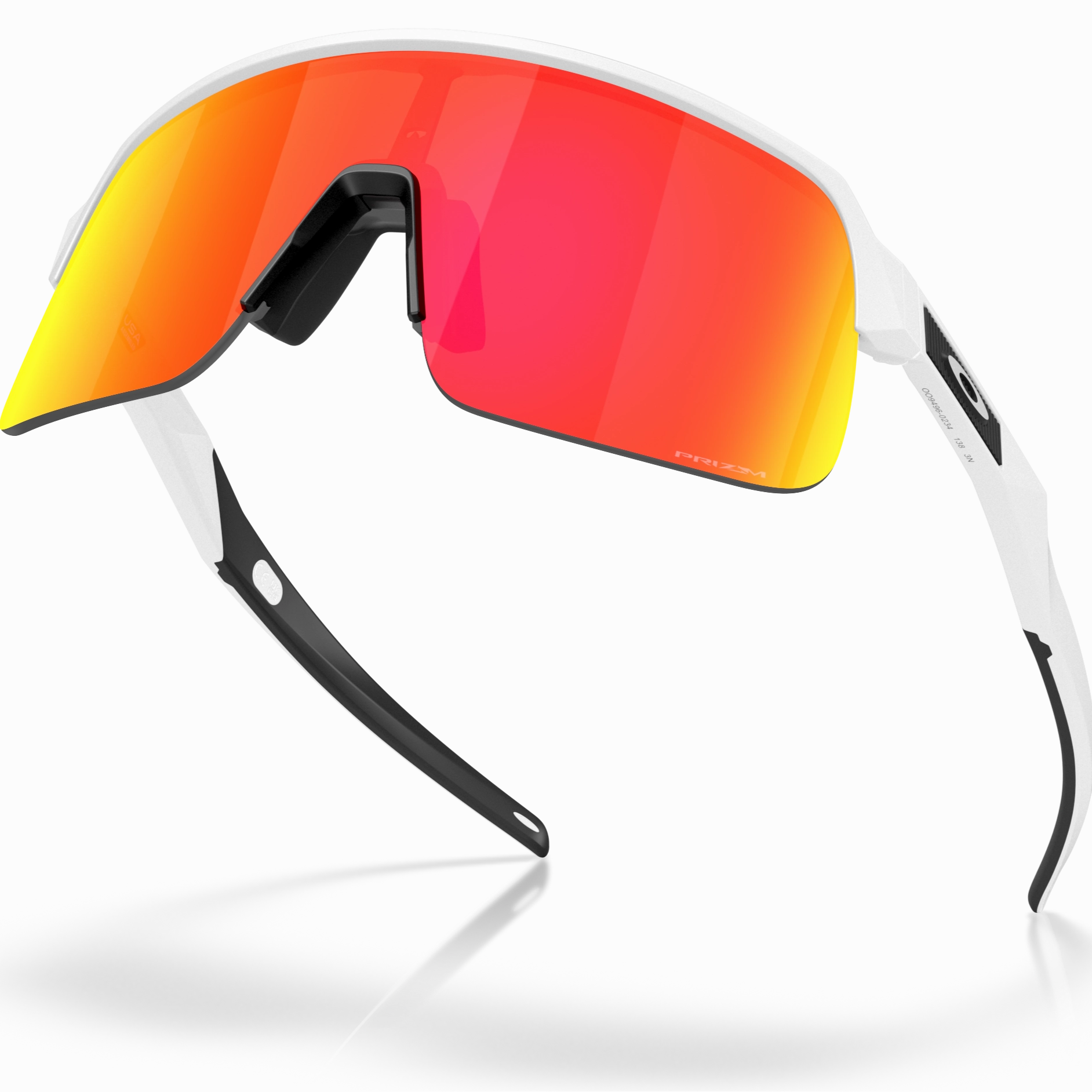Oakley Sutro S sunglasses - Matte White Prizm Ruby