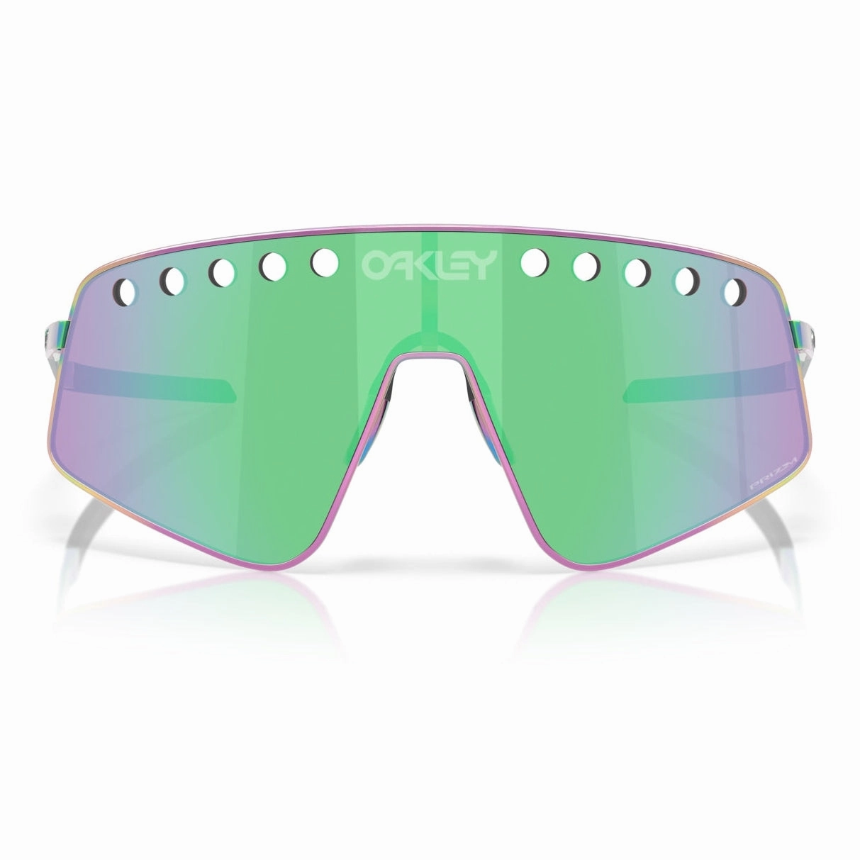 Oakley Sutro TI Sweep sunglasses - Polished Oil Slick Prizm Road Jade