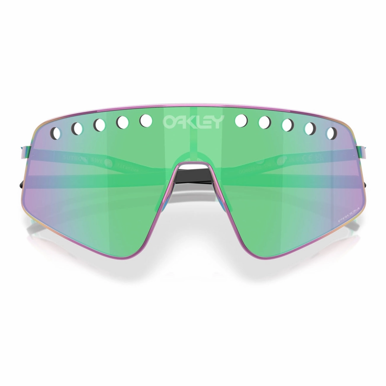 Oakley Sutro TI Sweep sunglasses - Polished Oil Slick Prizm Road Jade