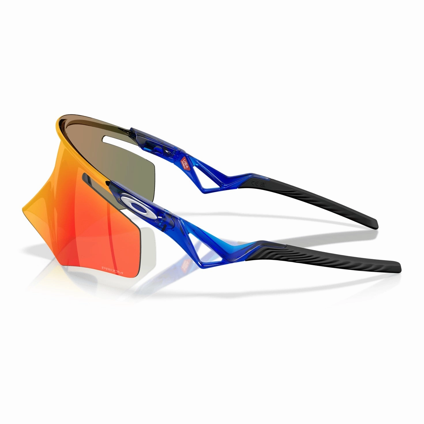 Occhiali Oakley QNTM Kato glasses - Crystal blue prizm ruby