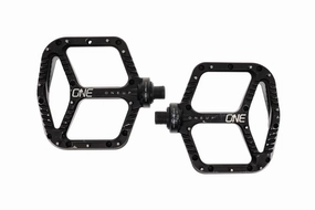 One One Up Aluminum Pedals Flats Black