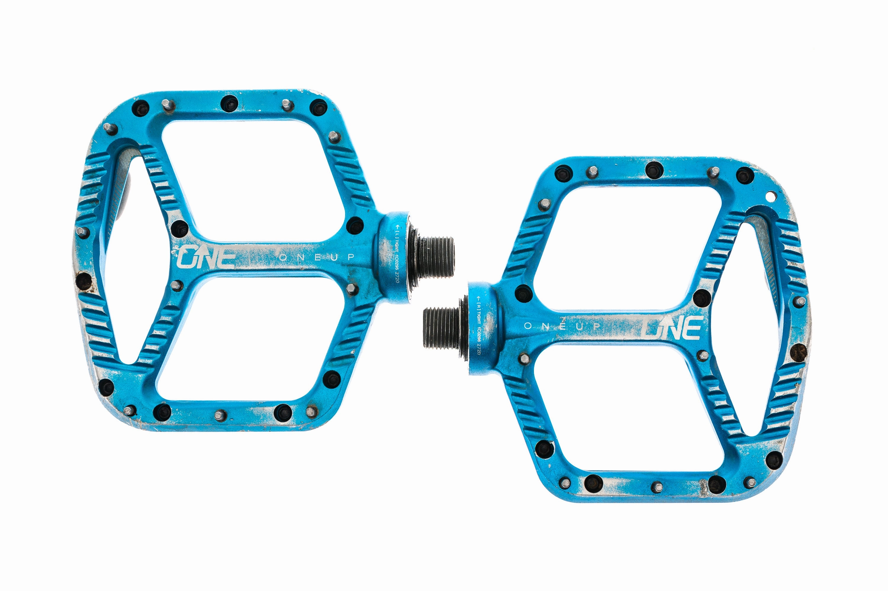 OneUp Aluminum Pedals Platform Blue