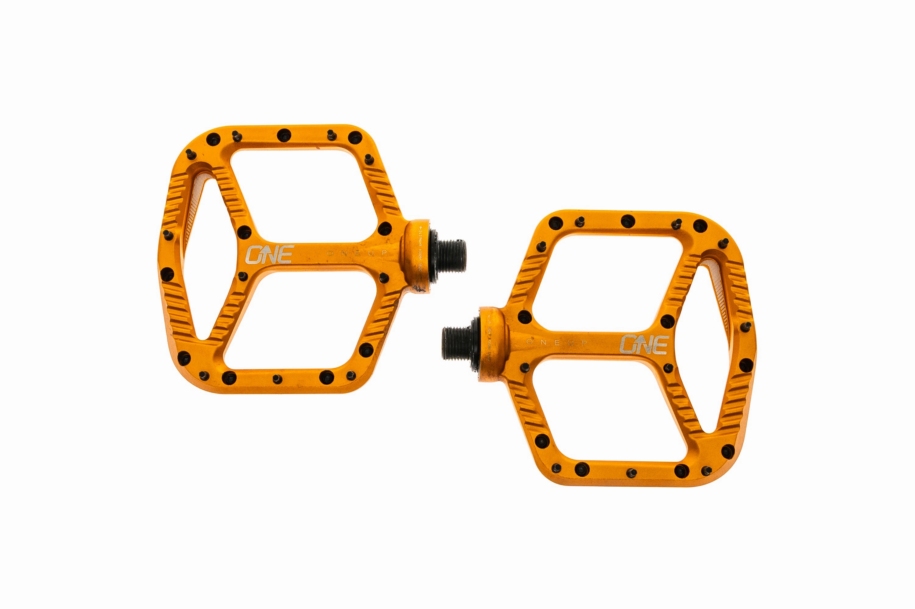 OneUp Components Aluminum Pedals Platform Orange