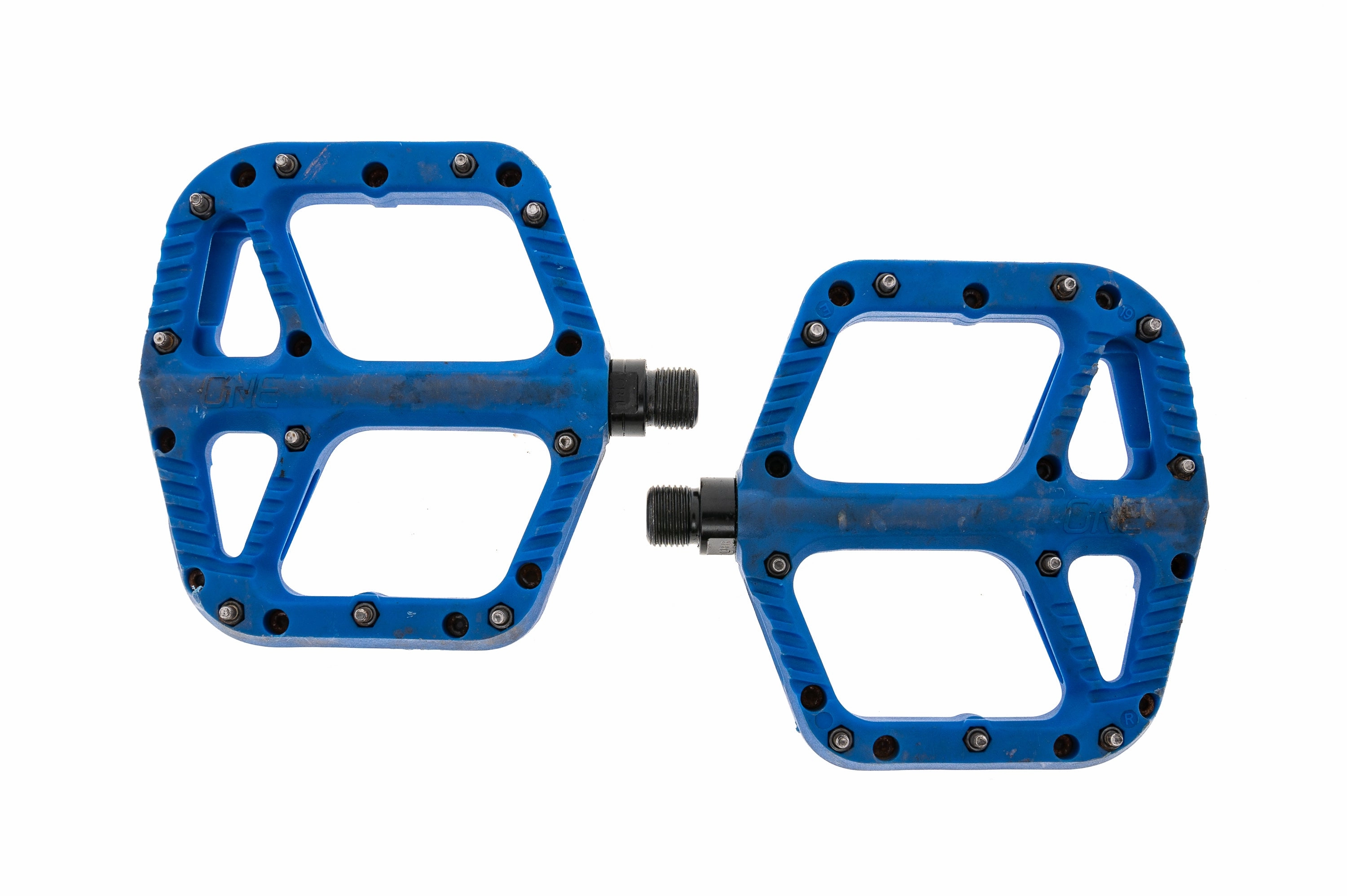 OneUp Components Composite Pedals Platform Blue