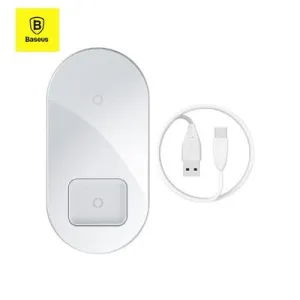 Baseus 15W Dual Wireless Charger Flash Deal Today Online Exclusive Steal