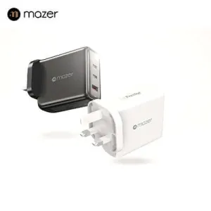 Mazer Ganprestige 100W Gan Wall Charger (3 Ports) Best Seller Deal