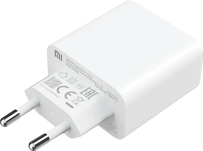 Xiaomi Mi 33W Wall Charger (Type-A   Type-C) MustShop Sale