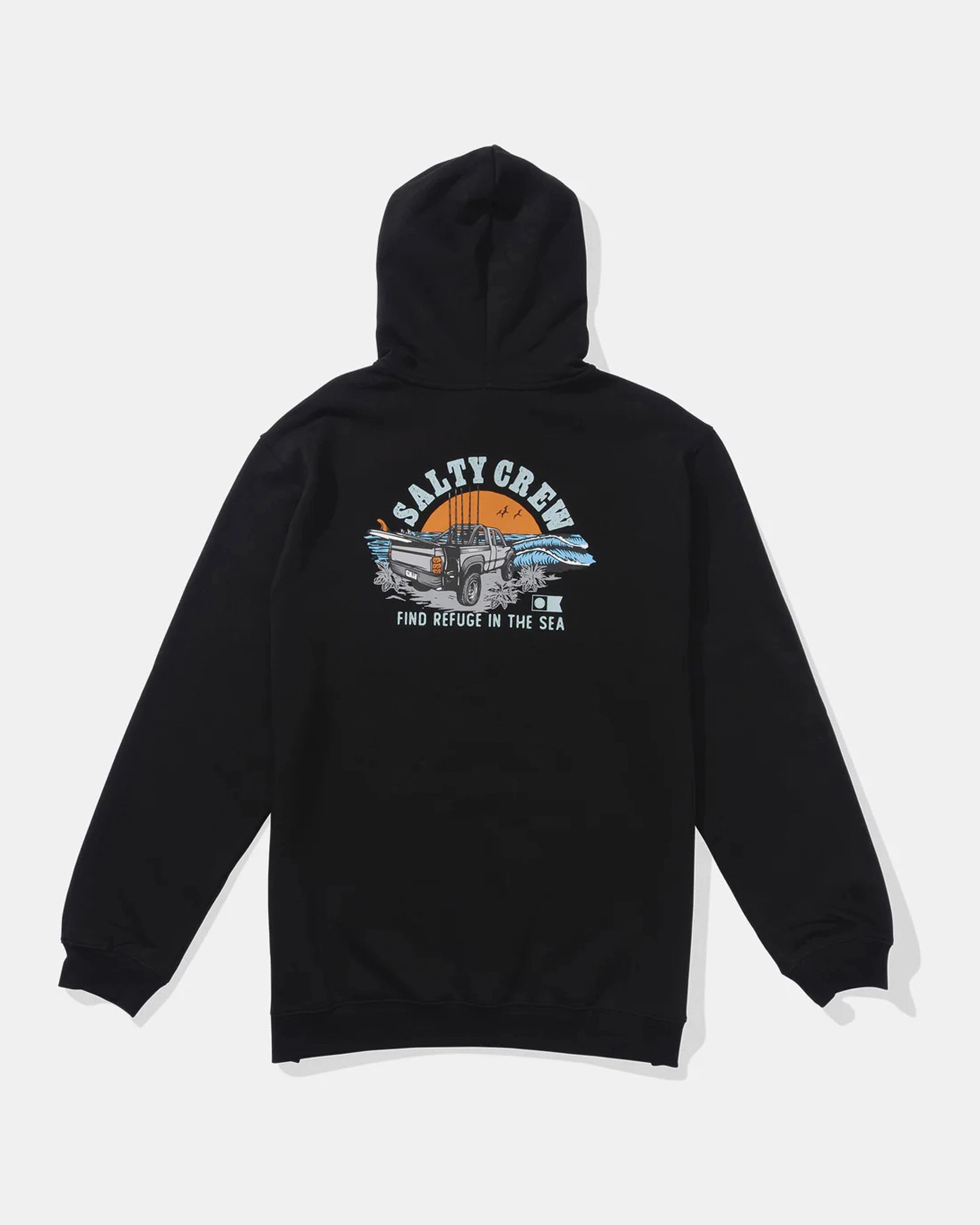 Lifted Fleece Hoodie - Black Perfect Gift Offer Limited Stock Hot Deal