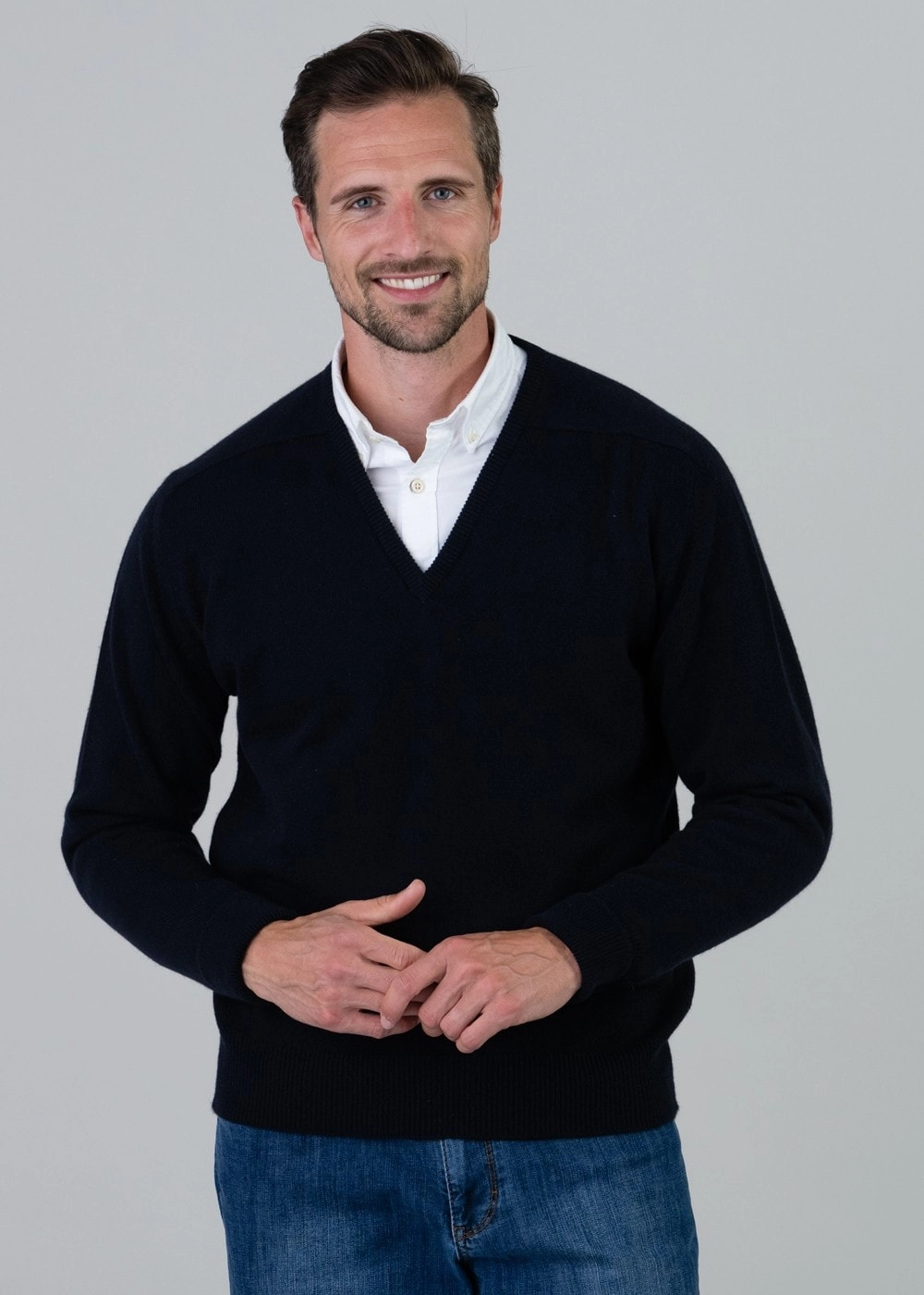 Melrose 2 Ply Cashmere V-Neck Dont Miss Big Savings Grab It Fast