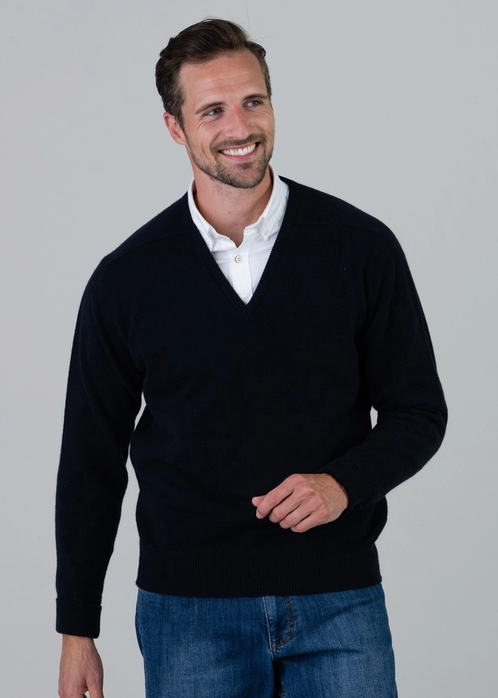 Melrose 2 Ply Cashmere V-Neck Dont Miss These Savings