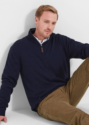 Porthmeor Pima Cotton Quarter Zip Flash Deal Alert Dont Miss Big Savings