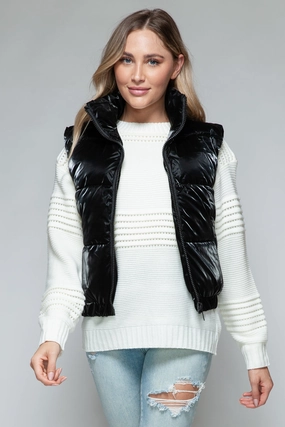 Snobbish Fine Fur Lining Quilted Vest Hot Discount Deal Deal Frenzy Today
