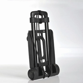 Shop the Savings Travel Blue Folding Luggage Trolley