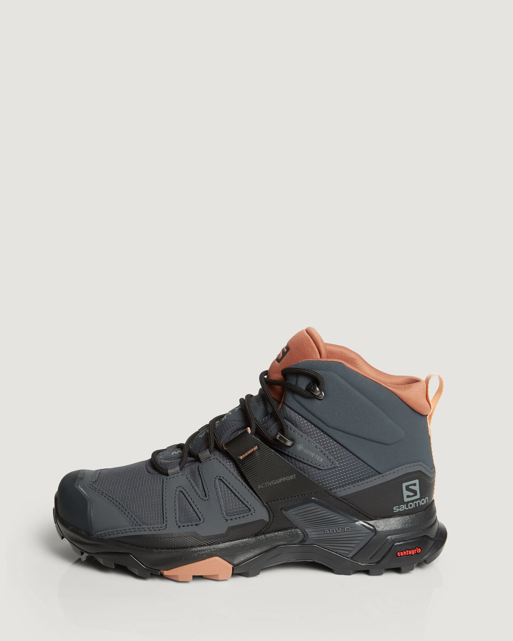 Women'S Salomon X Ultra 4 Gore-Tex Mid Hiking Boots - Ebony/Mocha Mousse/Almond Cream Online Exclusive Savings
