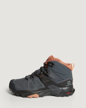 Todays Steal Women'S Salomon X Ultra 4 Gore-Tex Mid Hiking Boots - Ebony/Mocha Mousse/Almond Cream