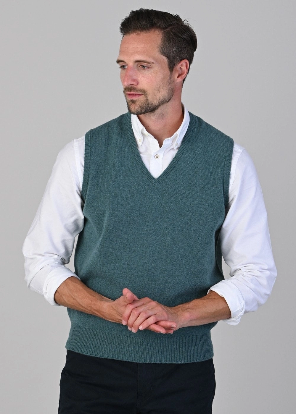 Online Exclusive Offer Exclusive Online Offer Leven 2 Ply Lambswool Slipover
