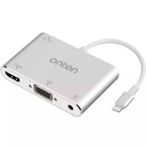 Clearance Sale Now Shop the Savings Now Onten 7585C Lightning To Hdmi   Vga Adapter