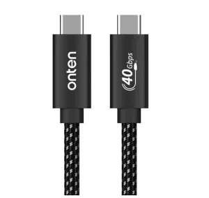 Hot Item Clearance Onten Cc202 Type-C To Type-C Cable 40Gbps 100W 5A 20V