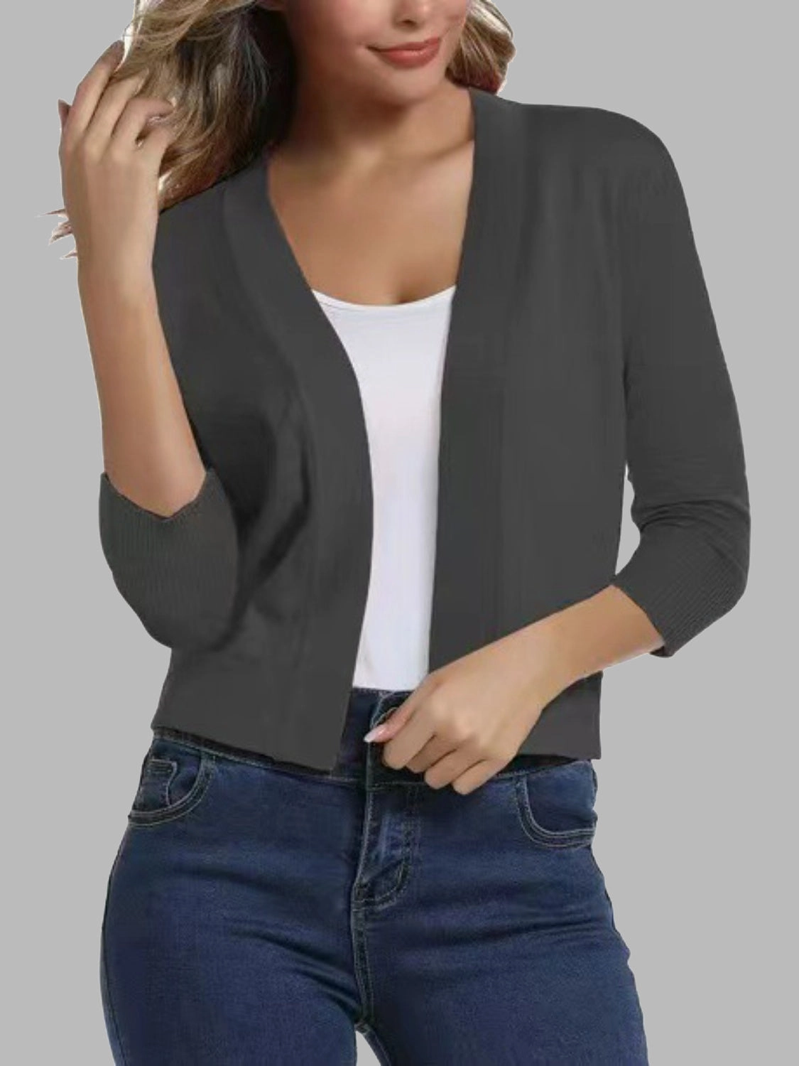 Open Front Cardigan Special Online Offer Trending Now Offer