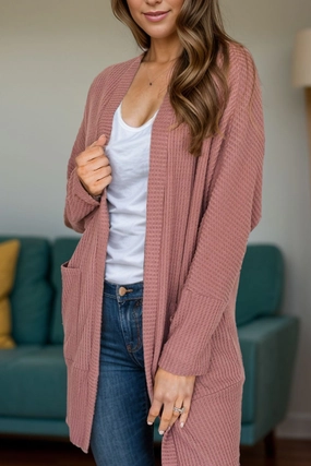 Best Deal Today Open Front Long Sleeve Cover Up
