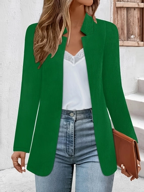 Gift Ideas Galore Trending Now Offer Open Front Long Sleeve Jacket