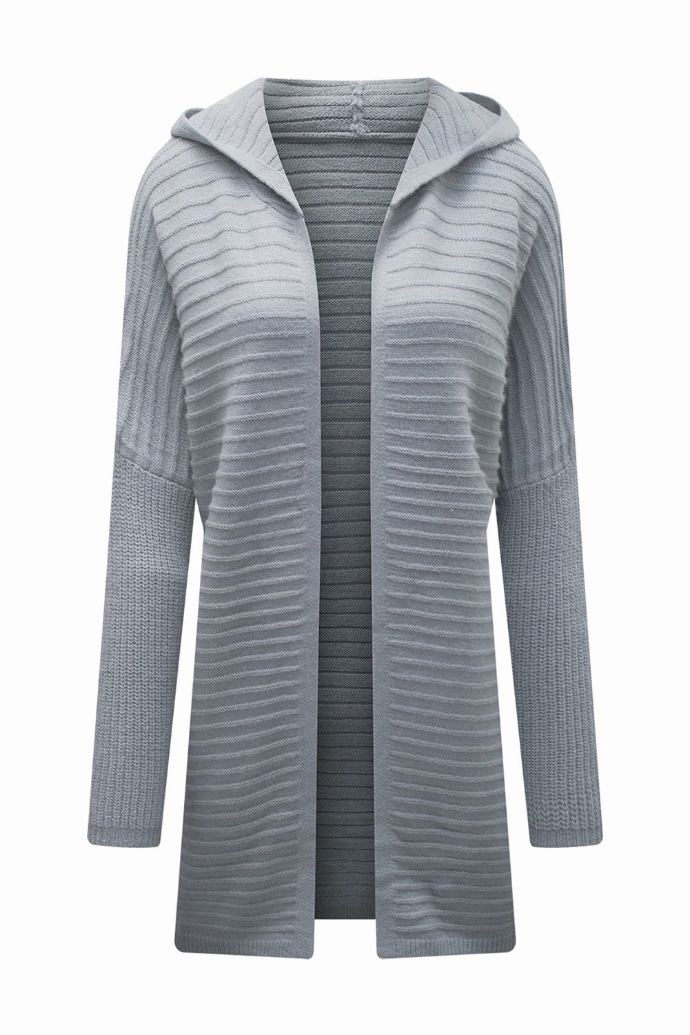 Open Front Longline Hooded Cardigan Unmissable Deal Today Flash Discount Today