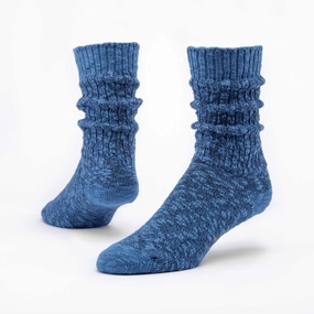 Organic Cotton Ragg Socks - Navy Solid Shop Grab Offer Today Only Discount Alert