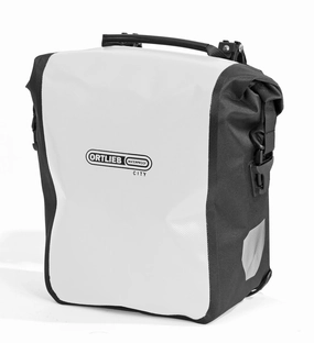 ORTLIEB PANNIER CITY SPORT ROLLER CITY QL1 WHITE/BLACK 25L