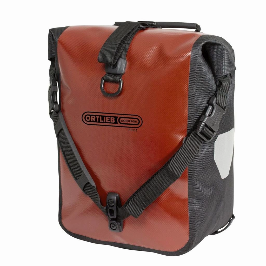 ORTLIEB PANNIER TOURING SPORT ROLLER FREE QL2.1 RUST/BLACK 25L