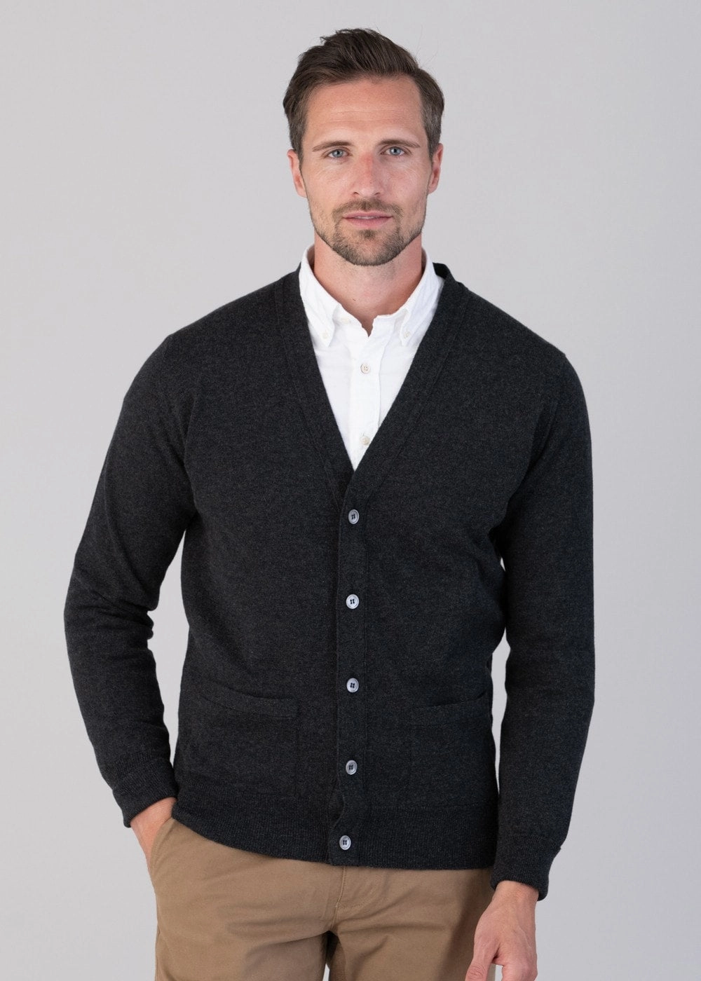 Oxton 1 Ply Cashmere Cardigan Mega Discount Event Dont Miss This Offer
