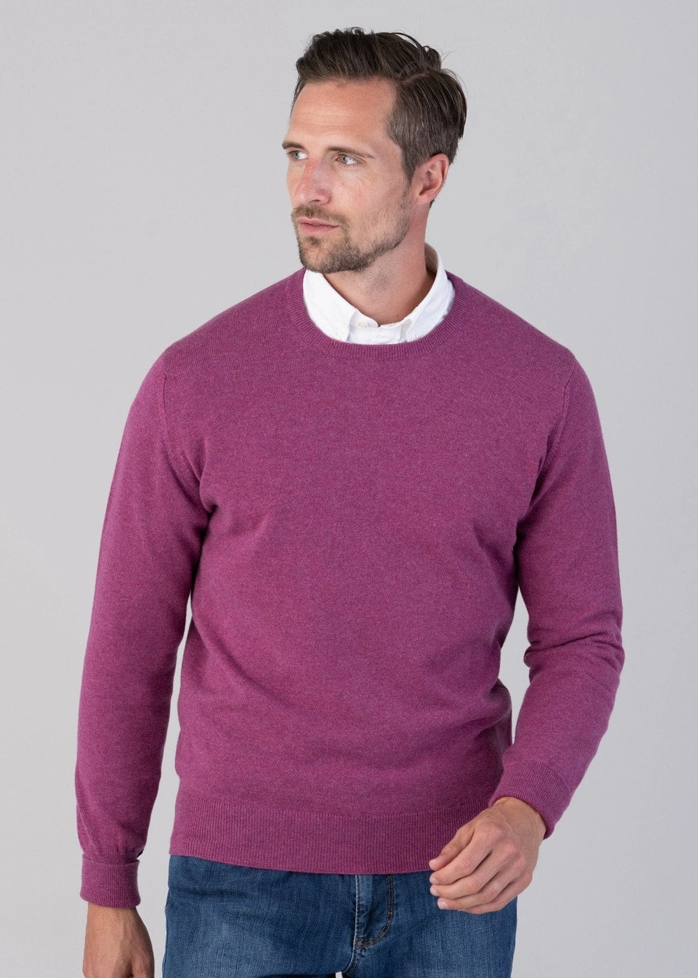 Oxton 1 Ply Cashmere Crew Neck Hot Deal Alert Dont Miss This Deal
