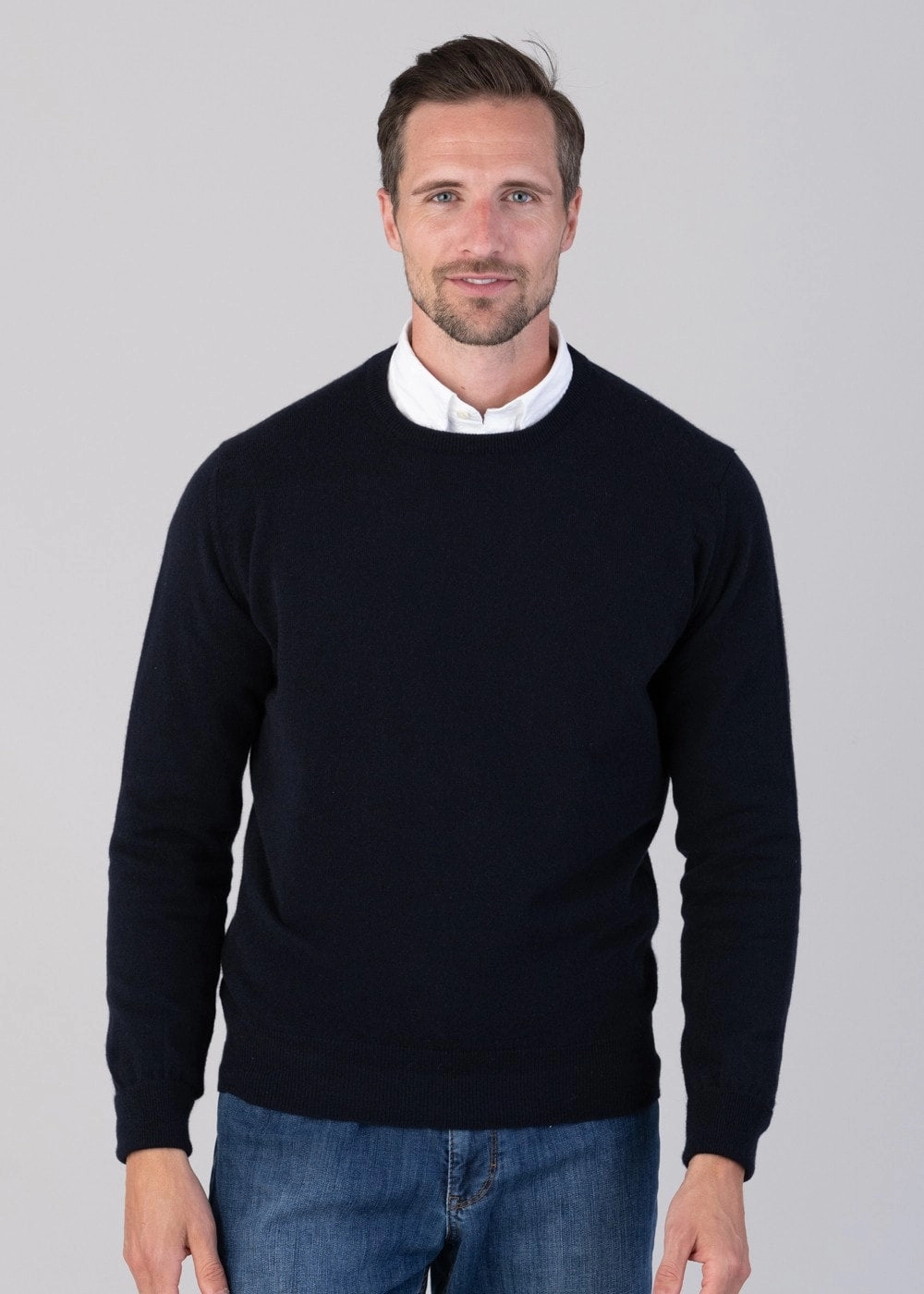 Shop Now Save Oxton 1 Ply Cashmere Crew Neck
